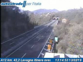 Slika pregleda web-kamere Lavagna - A12 - KM 42,2